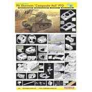 Dragon 6441 1/35 M4 Sherman Composite Hull PTO