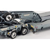 Drake Collectibles ZT09027 1/50 Kenworth T909 Prime Mover with 2x8 Dolly & 4x8 Swingwing Mercury Silver