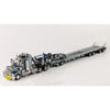 Drake Collectibles ZT09027 1/50 Kenworth T909 Prime Mover with 2x8 Dolly & 4x8 Swingwing Mercury Silver