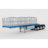 Drake Collectibles ZT09133 1/50 Freighter Freighter B Double Set A & B Trailer Silver/Blue