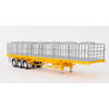 Drake Collectibles ZT09134 1/50 Freighter Freighter B Double Set A & B Trailer Yellow