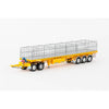 Drake Collectibles ZT09148 1/50 Maxitrans Freighter Road Train Set B Trailer & Dolly Yellow