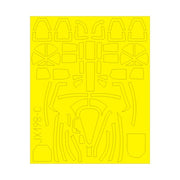 Eduard JX197 1/32 B-17E mask set