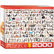Eurographics 20580 World of Cats 2000pc Jigsaw Puzzle