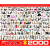 Eurographics 20580 World of Cats 2000pc Jigsaw Puzzle