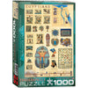 Europuzzles 60083 Ancient Egyptions 1000pc Jigsaw Puzzle