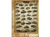 Eurographics 60388 World War II Tanks 1000pc Jigsaw Puzzle