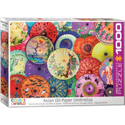 Eurographics 65317 Asian Oil Paper Umbrellas 1000pc Jigsaw Puzzle