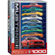 Eurographics 60699 Ford Mustang 9 Model 1000pc Jigsaw Puzzle