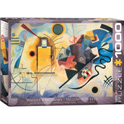 Eurographics 63271 Yellow Red Blue Kandinsky 1000pc Jigsaw Puzzle