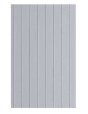 Evergreen 4521 White Styrene Seam Roof Sheet 0.188 x 6 x 12in / 4.8mm x 15cm x 30cm - 1