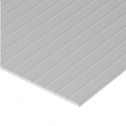 Evergreen 4527 White Styrene Metal Siding Sheet 0.060 x 6 x 12in / 1.5mm x 15cm x 30cm - 1