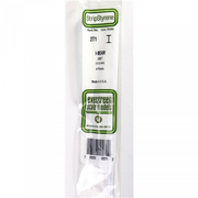 Evergreen 00271 Styrene I-Beam .060 /1.5mm 14in/35cm (x4)