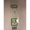 Evergreen 00271 Styrene I-Beam .060 /1.5mm 14in/35cm (x4)