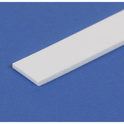 Evergreen 08106 Styrene Strip .011in x .066in/ 0.3mmx1.7mm (x10) - Metro Hobbies