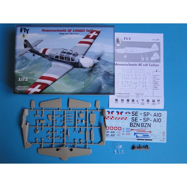 Fly Models 72029 1/72 Messerschmitt Bf 108 B/D Post War – Metro Hobbies