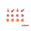 FuriousFPV Flight Controller CNC Dampening Set M3 Red