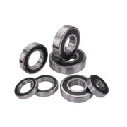 G-Force 0500-023 Chrome Ball Bearing ABEC 3 rubber shielded 12X24X6 - 6901-2RS (4 pcs)