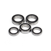 G-Force 0500-006 Chrome Ball Bearing ABEC 3 rubber shielded 5X11X4 - MR115-2RS (4 pcs)