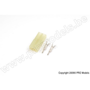 G-Force 1009-003 Mini Tamiya Connector w/ Gold Plated Pins Female 4pc