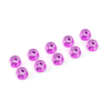 G-Force 0400-022 Nylstop Nut M2 Purple Aluminium (10 pcs)
