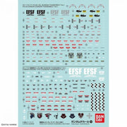 Bandai 50611721 Gundam Decal 114 Mobile Suit Gundam Thunderbolt Multiuse 1 | Metro Hobbies