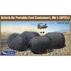 Gecko Models 35GM0021 1/35 British 500 Gallon Collapsible Drop Drum Bladder Set