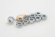 G-Force 0151-003 Low Profile Nut M4 Galvanised Steel (10 pcs)