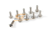 G-Force 0203-013 Socket Low Round Head Screw M4x20 Inox (10 pcs)