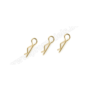 G-Force 0410-011 Body Clips 1/8 Green Medium 45 degree Bent (10Pcs)