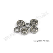 G-Force 0550-028 Chrome Ball Bearing ABEC 3 metal shielded 8X14X4 - MR148ZZ (2 pcs)