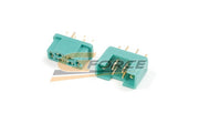 G-Force 1004-001 MPX Gold Connector Male + Female (2pair)