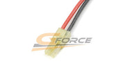 G-Force 1072-002 Mini Tamiya Connector Male 14AWG 10cm (1pc)*