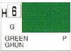 Mr Hobby (Gunze) H006 Aqueous Gloss Green Acrylic Paint 10ml