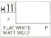 Mr Hobby (Gunze) H011 Aqueous Flat White Acrylic Paint 10ml