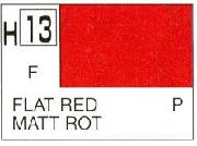 Mr Hobby (Gunze) H013 Aqueous Flat Red Acrylic Paint 10ml