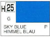 Mr Hobby (Gunze) H025 Aqueous Gloss Sky Blue Acrylic Paint 10ml