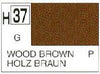 Mr Hobby (Gunze) H037 Aqueous Gloss Wood Brown Acrylic Paint 10ml
