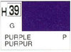 Mr Hobby (Gunze) H039 Aqueous Gloss Purple Acrylic Paint 10ml
