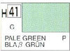 Mr Hobby (Gunze) H041 Aqueous Gloss Pale Green Acrylic Paint 10ml