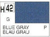 Mr Hobby (Gunze) H042 Aqueous Gloss Blue Grey Acrylic Paint 10ml
