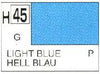 Mr Hobby (Gunze) H045 Aqueous Gloss Light Blue Acrylic Paint 10ml