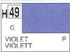 Mr Hobby (Gunze) H049 Aqueous Gloss Violet Acrylic Paint 10ml