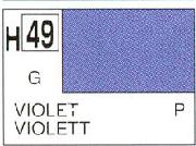 Mr Hobby (Gunze) H049 Aqueous Gloss Violet Acrylic Paint 10ml