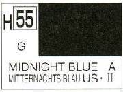 Mr Hobby (Gunze) H055 Aqueous Gloss Midnight Blue Acrylic Paint 10ml