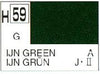 Mr Hobby (Gunze) H059 Aqueous Gloss IJN Green Acrylic Paint 10ml