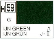Mr Hobby (Gunze) H059 Aqueous Gloss IJN Green Acrylic Paint 10ml