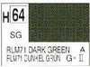Mr Hobby (Gunze) H064 Aqueous Semi-Gloss RLM Dark Green Acrylic Paint 10ml
