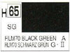 Mr Hobby (Gunze) H065 Aqueous Semi-Gloss RLM Black Green Acrylic Paint 10ml