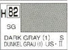 Mr Hobby (Gunze) H082 Aqueous Semi-Gloss Dark Grey 1 Acrylic Paint 10ml
